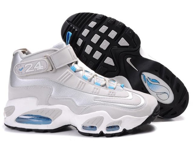 Nike Ken Griffen Max Chaussures Hommes Gris Bleu 2014